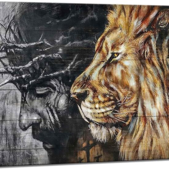 Aslan Cam Tablo