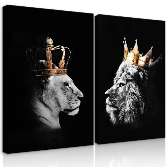 Aslan Cam Tablo