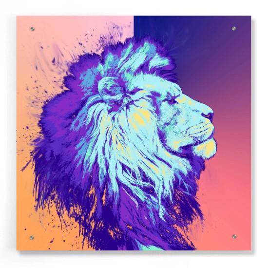 Aslan Cam Tablo