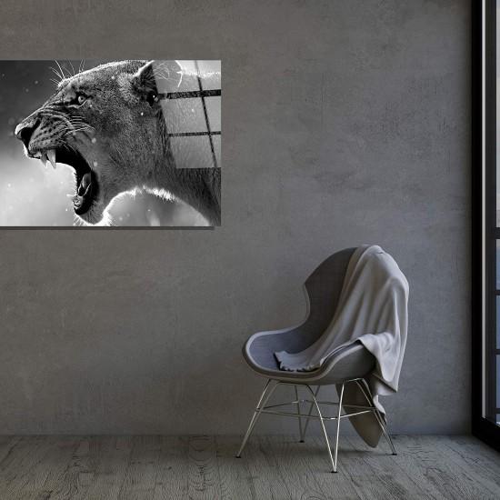 Aslan Cam Tablo