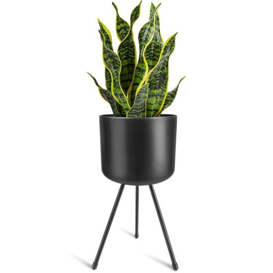 Ayaklı Metal Saksı