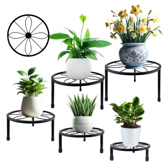 Ayaklı Metal Saksı