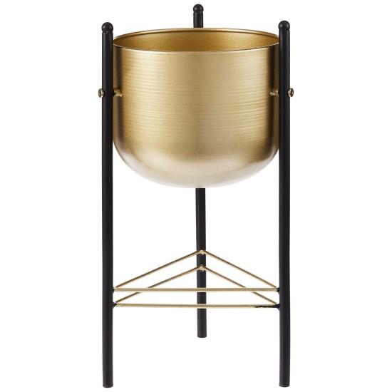 Ayaklı Metal Saksı