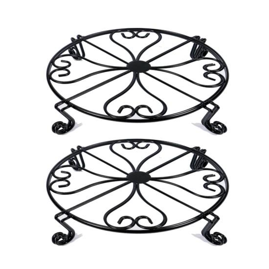 Ayaklı Metal Saksı