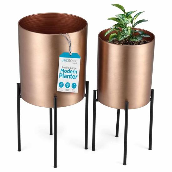 Ayaklı Metal Saksı