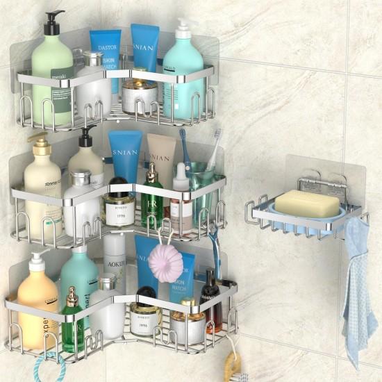Banyo Köşe Rafı Paslanmaz