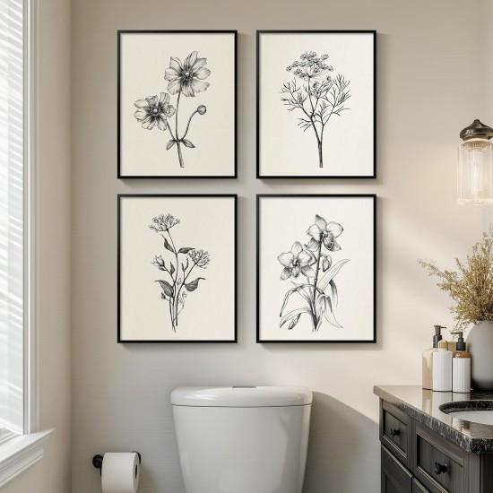 Beyaz Çerçeve Tablo