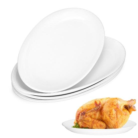 Beyaz Sunum Tabağı