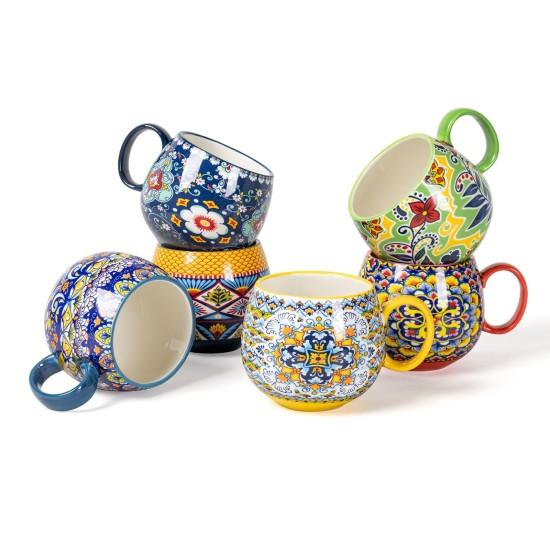 Boncuklu Kahve Fincanı
