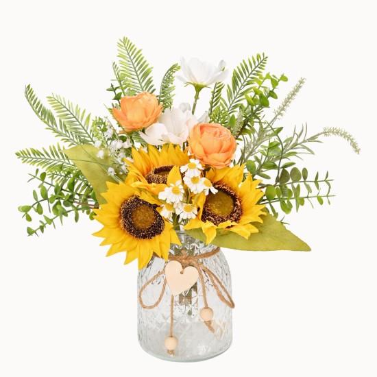 Büyük Saksı Yapay Çiçek