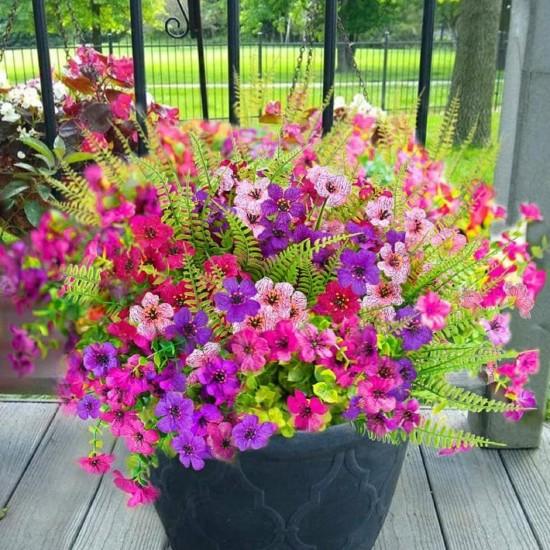 Büyük Saksı Yapay Çiçek