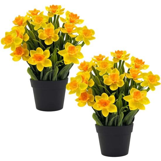 Büyük Saksı Yapay Çiçek