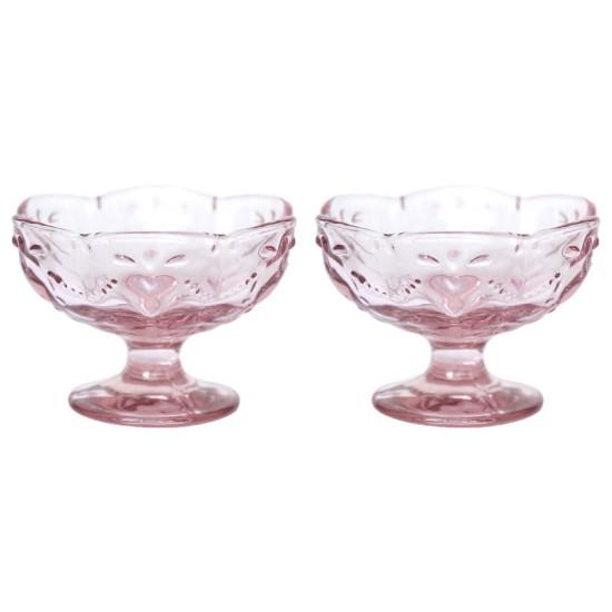 Cam Ayaklı Dondurma Kasesi