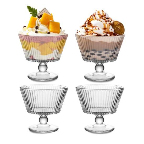 Cam Ayaklı Dondurma Kasesi