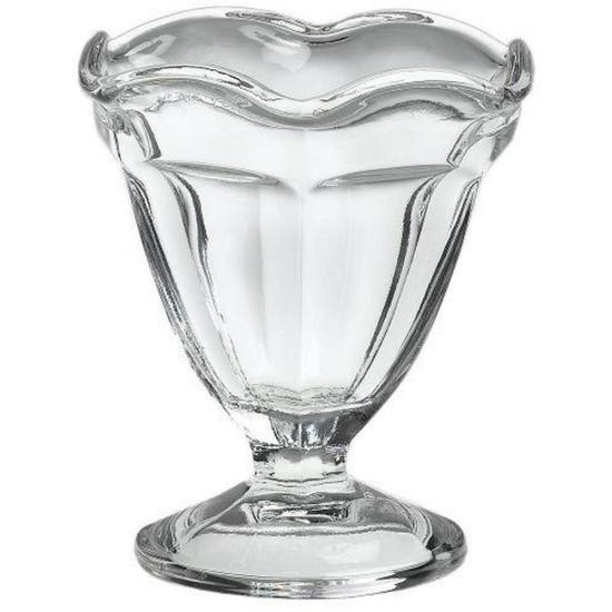 Cam Ayaklı Dondurma Kasesi