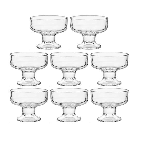 Cam Ayaklı Dondurma Kasesi