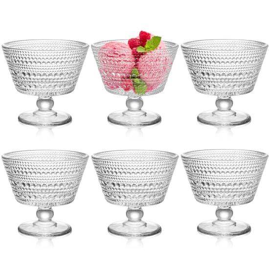 Cam Ayaklı Dondurma Kasesi