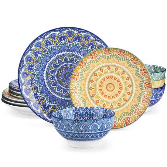 Çiçekli Yemek Takımı