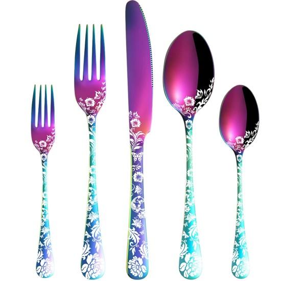 Çiçekli Yemek Takımı