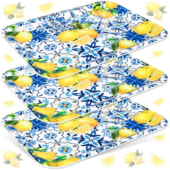 Desenli Servis Tabağı