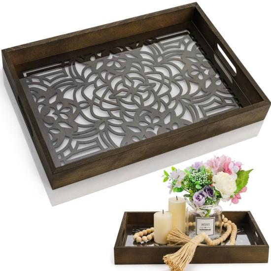 Desenli Servis Tabağı