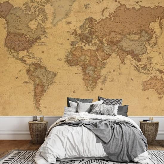 Dünya Haritası Duvar Kağıdı