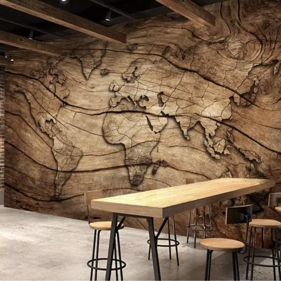Dünya Haritası Duvar Kağıdı