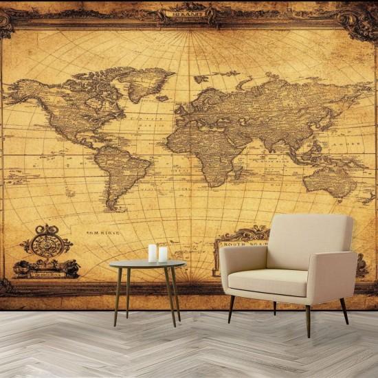 Dünya Haritası Duvar Kağıdı
