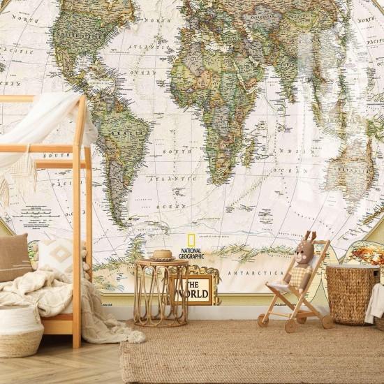 Dünya Haritası Duvar Kağıdı