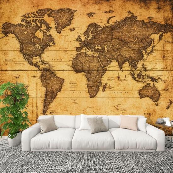 Dünya Haritası Duvar Kağıdı