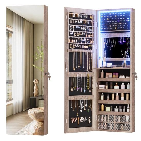 Duvara Monte Takı Dolabı