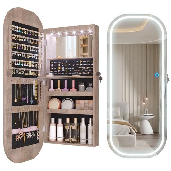 Duvara Monte Takı Dolabı