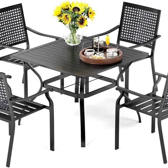 Ferforje Masa Sandalye