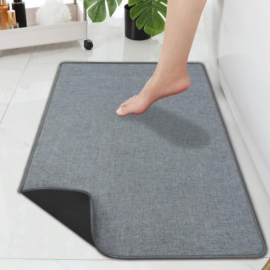 Gri Banyo Paspası