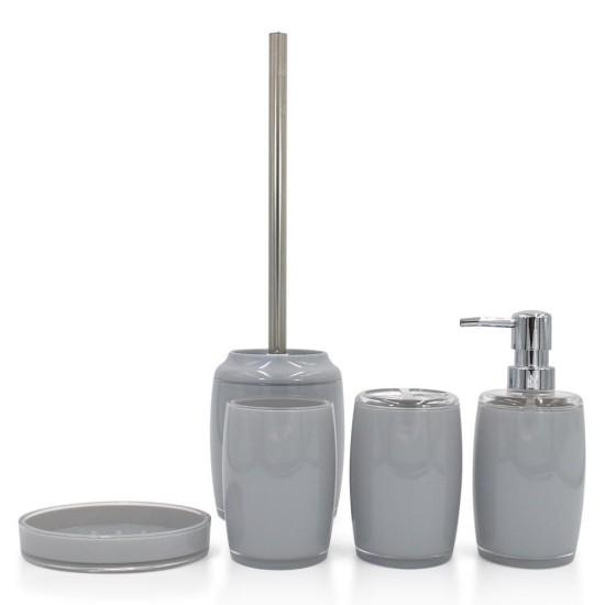 Gri Banyo Seti