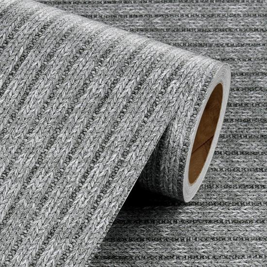 Gri Çizgili Duvar Kağıdı