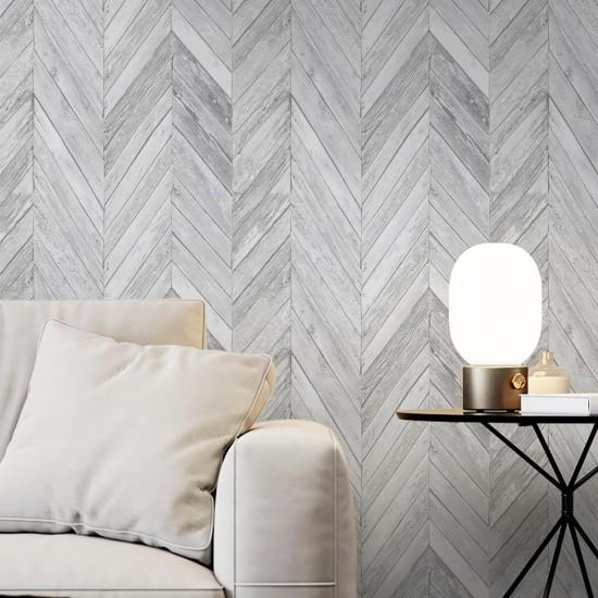 Gri Çizgili Duvar Kağıdı