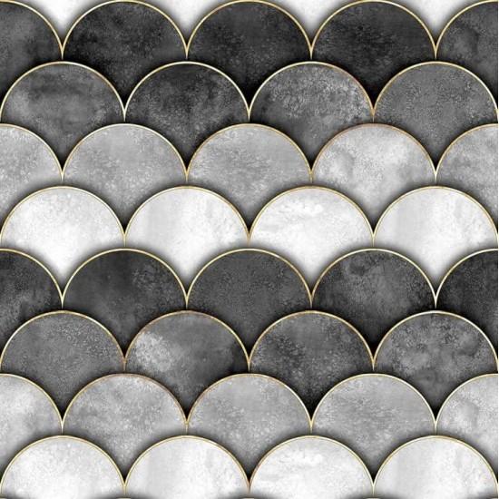 Gri Çizgili Duvar Kağıdı