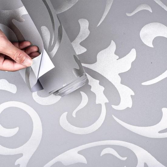 Gri Çizgili Duvar Kağıdı