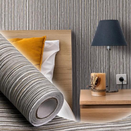 Gri Çizgili Duvar Kağıdı