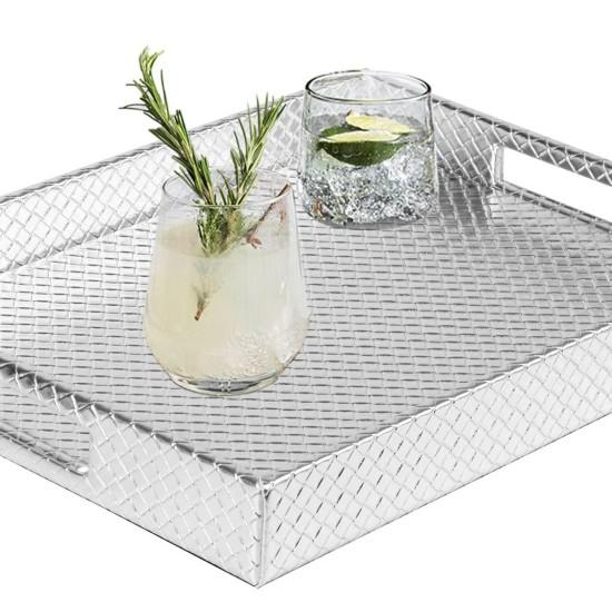 Gümüş Kahve Sunum Tepsisi