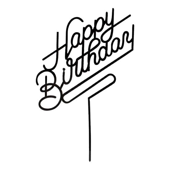 Happy Birthday Pasta Süsü