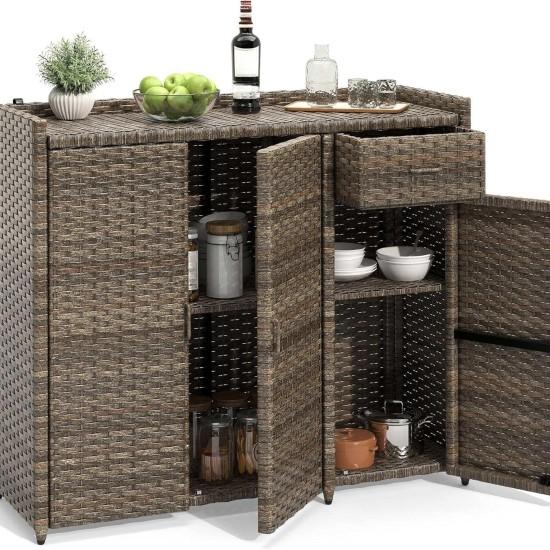 Hasır Çekmeceli Dolap