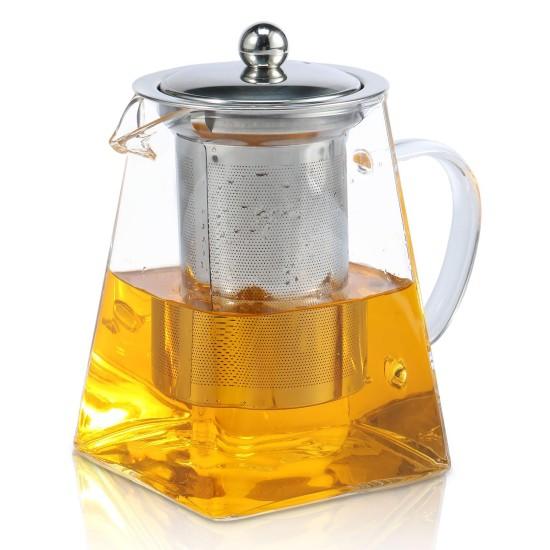 Isıya Dayanıklı Cam Çaydanlık