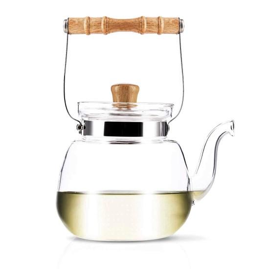 Isıya Dayanıklı Cam Çaydanlık