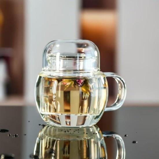 Isıya Dayanıklı Cam Çaydanlık