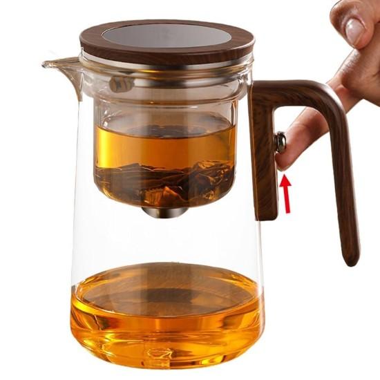 Isıya Dayanıklı Cam Çaydanlık