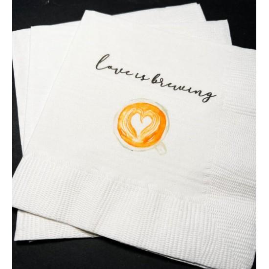 Kahve Sunum Peçetesi