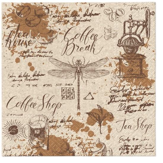 Kahve Sunum Peçetesi