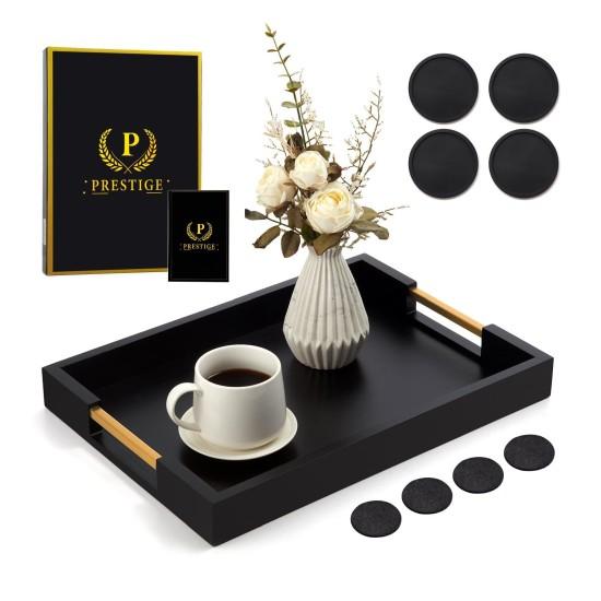 Kahve Sunum Tepsisi Gold